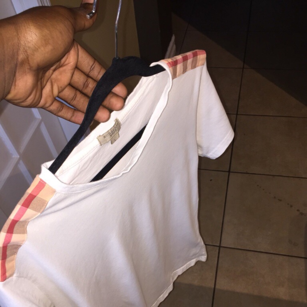 Shoulder Strip Burberry Shirt